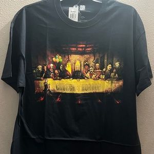 Church of Horror graphic t shirt